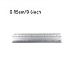 Aluminum Alloy Ruler Dual Scale Ruler 15cm/20cm/30cm Aluminum Alloy Dual Scale gallery