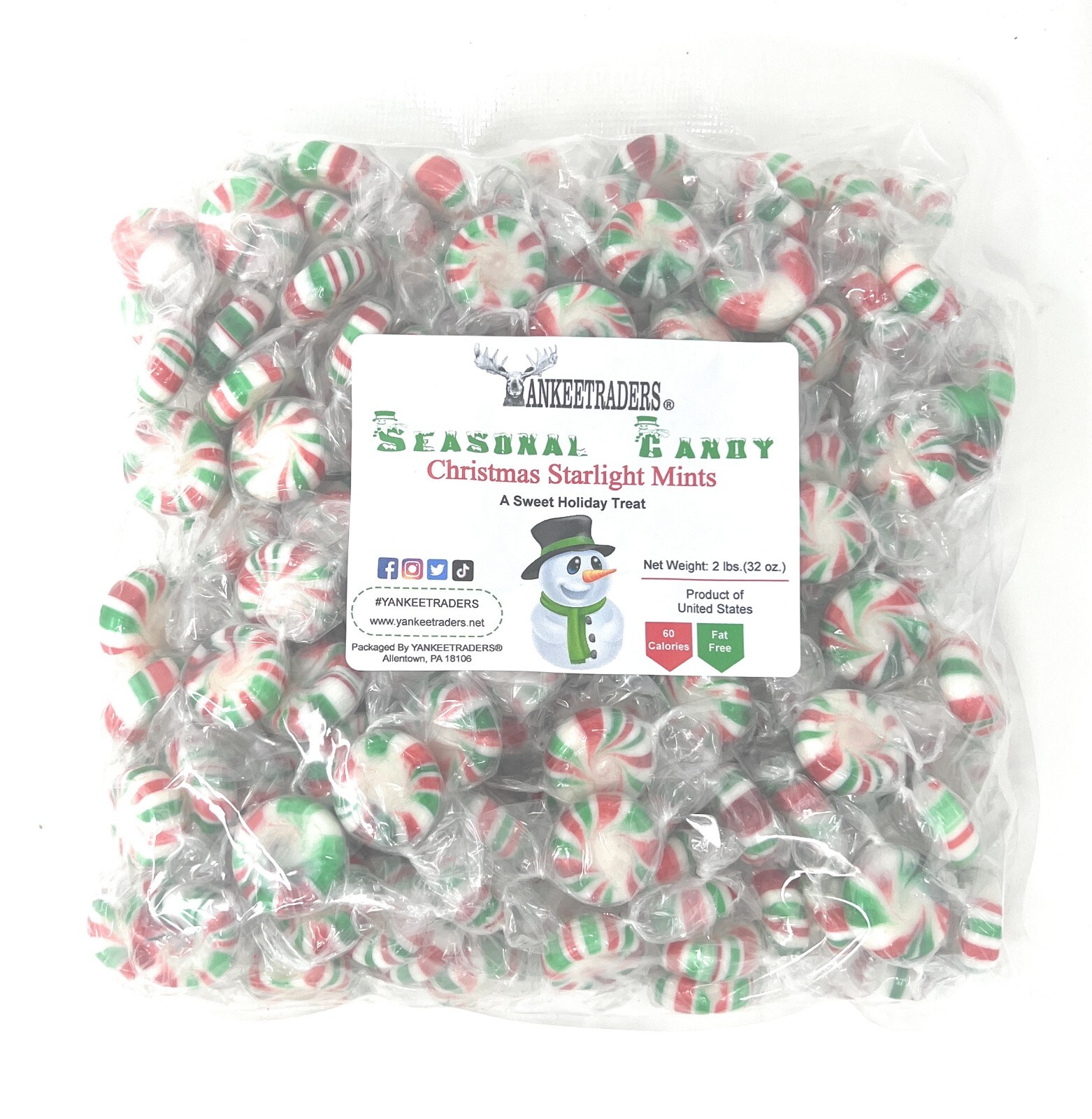 Christmas Starlight Mints, 2 lb. or 4 lb. ~ YANKEETRADERS® ~ SHIPS FREE gallery