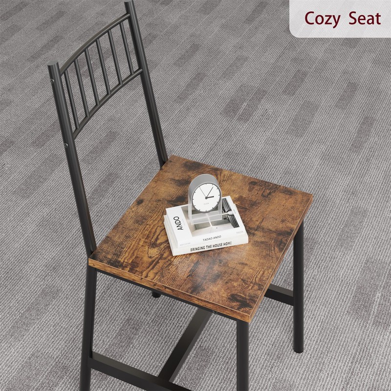 💯💹Kitchen Table and 2 Chairs with Storage Bench Dining Table Set for 4 Dining gallery