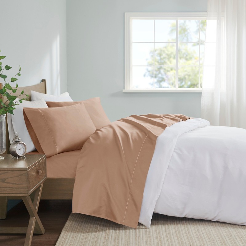 Madison Park 600 Thread Count Pima Cotton Deep Pocket Sheet Set gallery