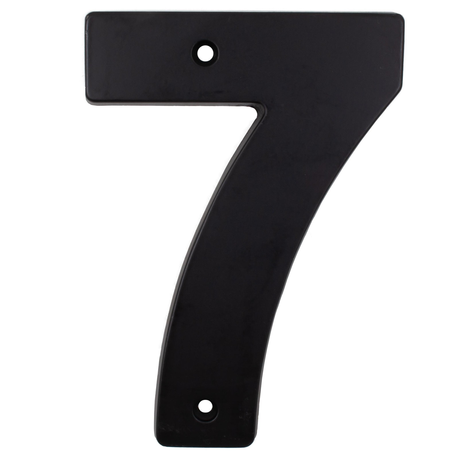 Contemporary House Numbeer, #7, 5 Inches, Matte Black by Stone Harbor Hardware gallery