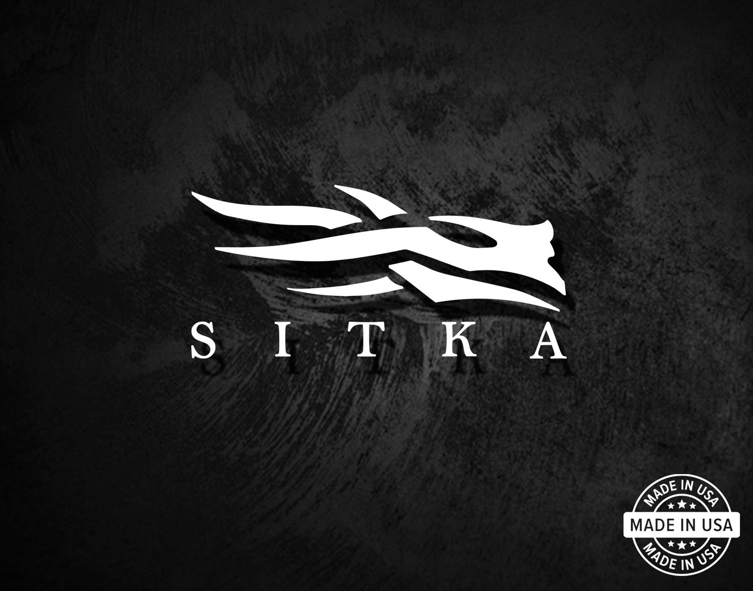 Sitka Gear Decal, Vinyl Die Cut Window Sticker, 100% Made In USA gallery