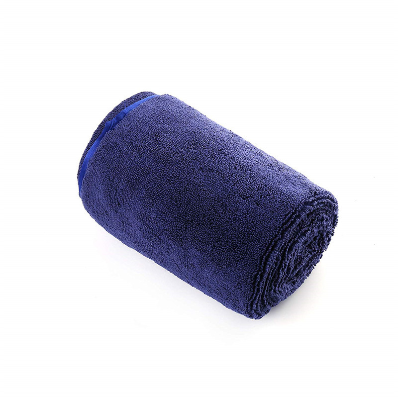 Carcarez Large Water Absorbing Car wash Microfiber Drying Towel Hemming 25 x 36" gallery