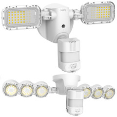 LED Motion Sensor Outdoor Security Light Wall Mounted Bright Floodlight SANSI