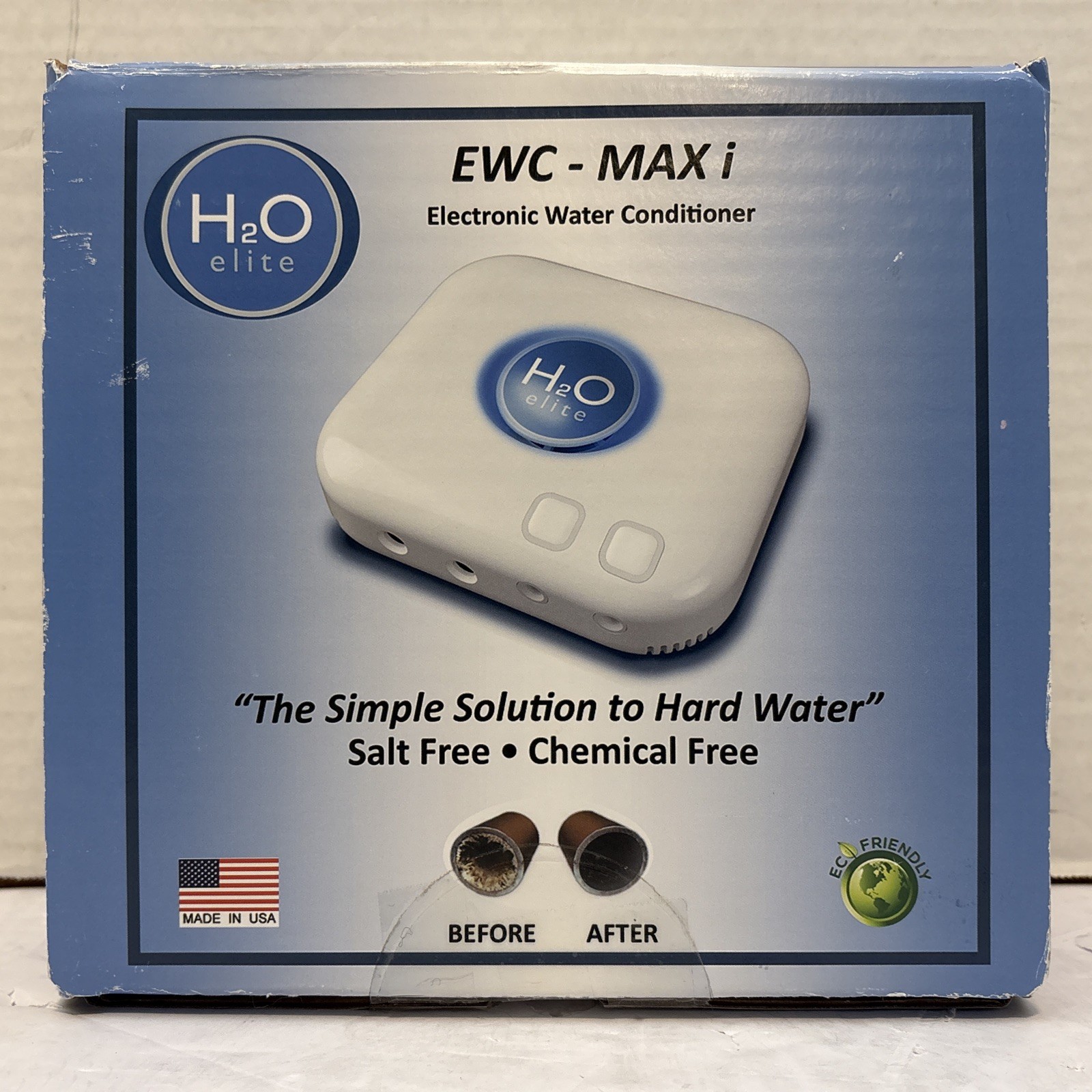 New/Open Box*H2O Elite Max i Salt/Chemical Free Electronic Water Conditioner gallery