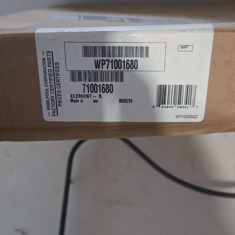 Whirlpool Bake Element WP71001680 Electric Conventional Oven Stove Black,New gallery