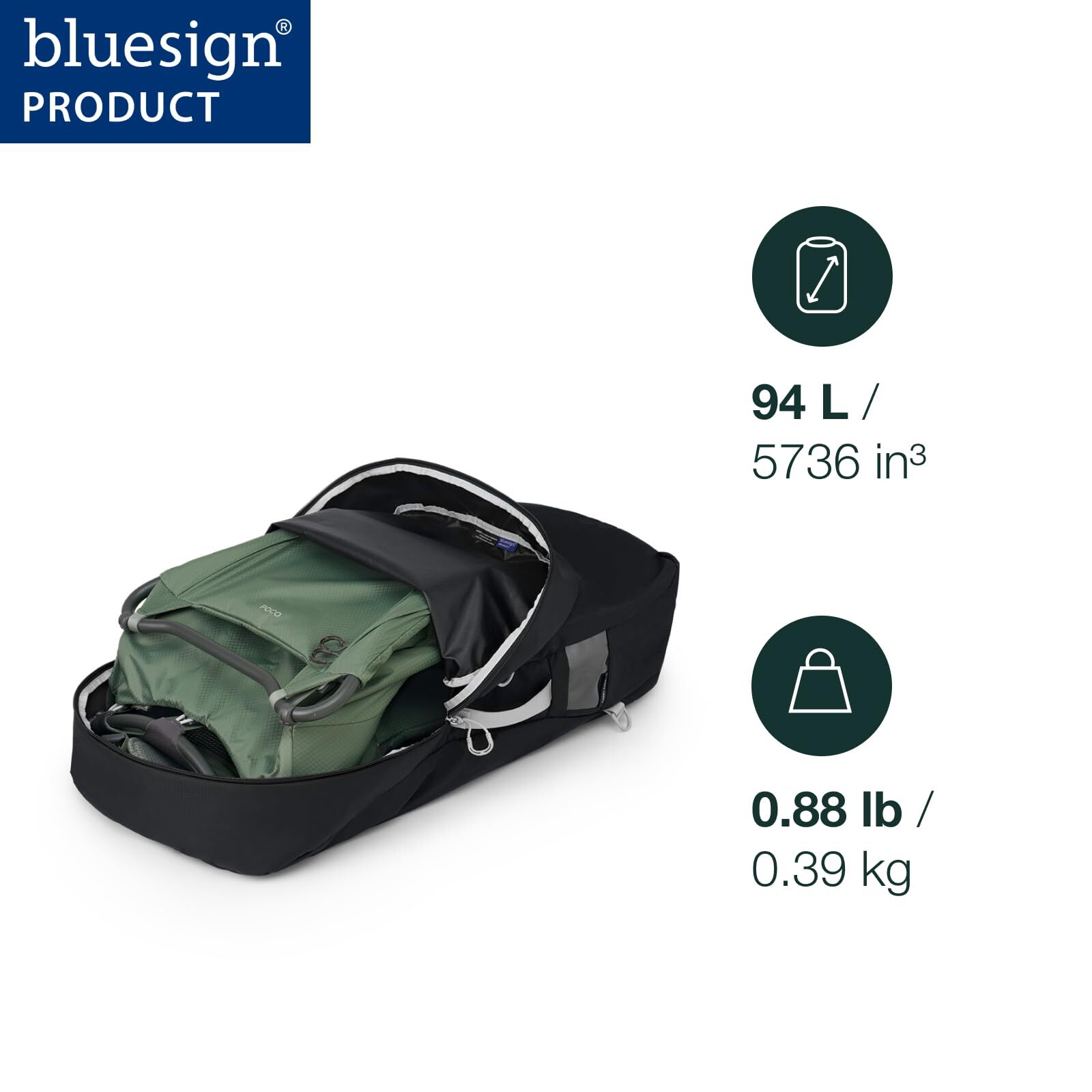 	Osprey Poco Child Carrier Case Black	 2