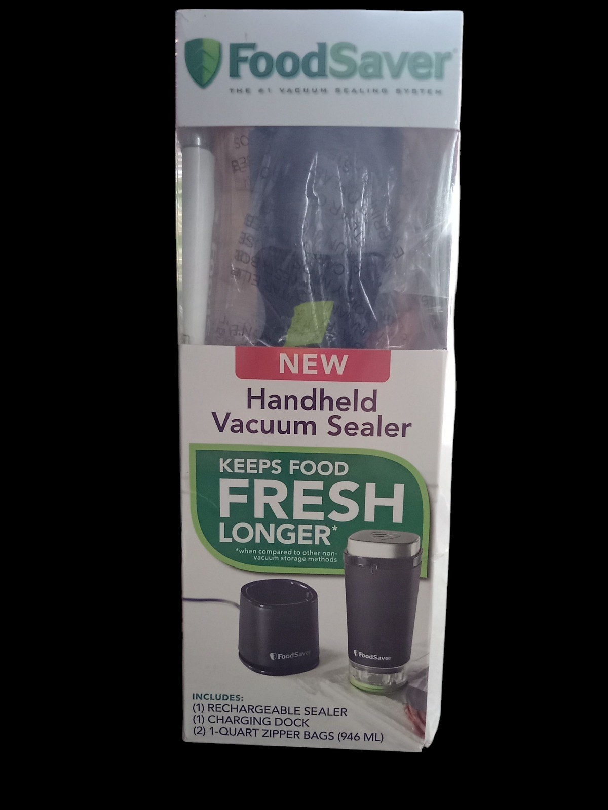 FoodSaver Handheld Cordless Vacuum Sealer w/ Dock Portable Food Storage Prepping gallery