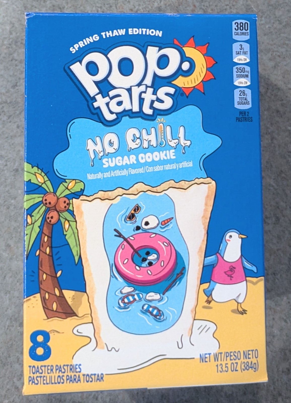 Sugar Cookie Pop Tarts 8 Toaster Pastries New Exp Jan 08 2026 13.5oz No Chill gallery