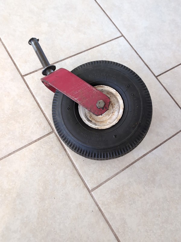Toro TimeCutter Z5000 Caster Wheel Fork 410/350x4 105-1943 105-3471 108-7851-01 gallery