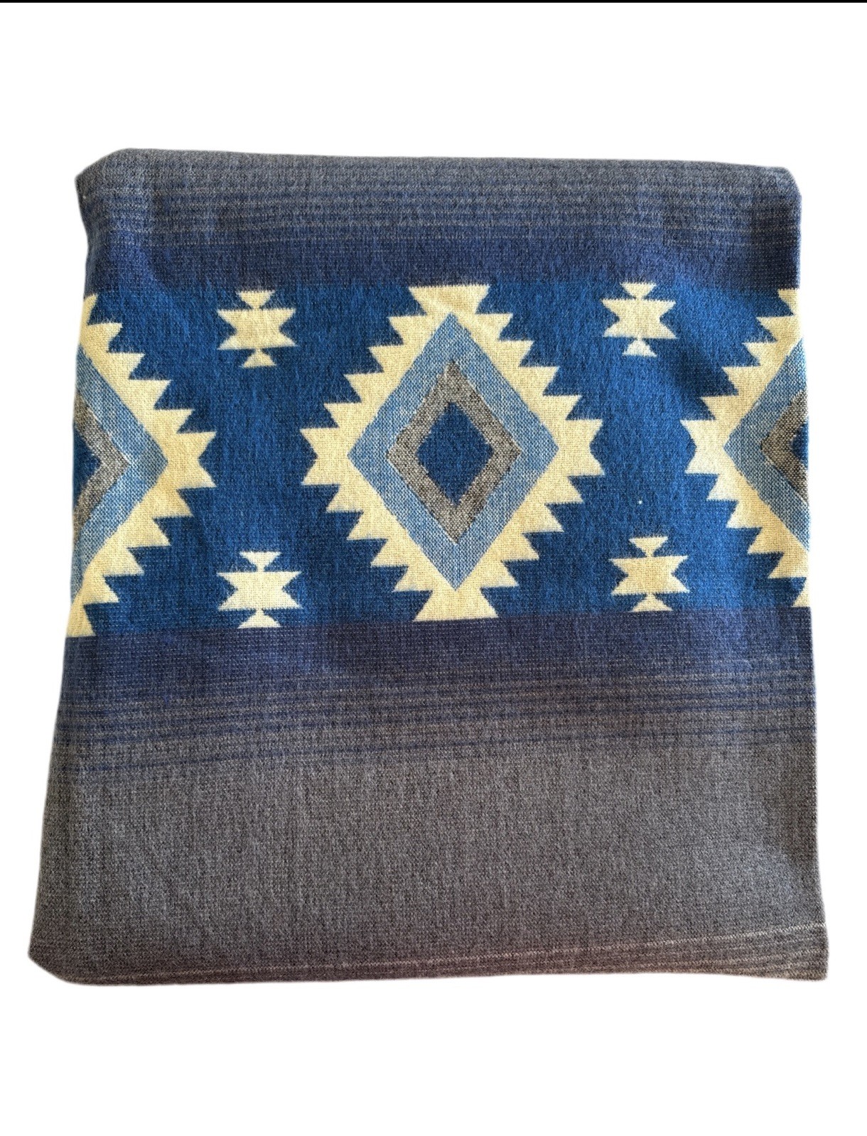 Alpaca Blanket - Cozy Colorful Native Pattern Throw - Made in Ecuador - 20265 gallery