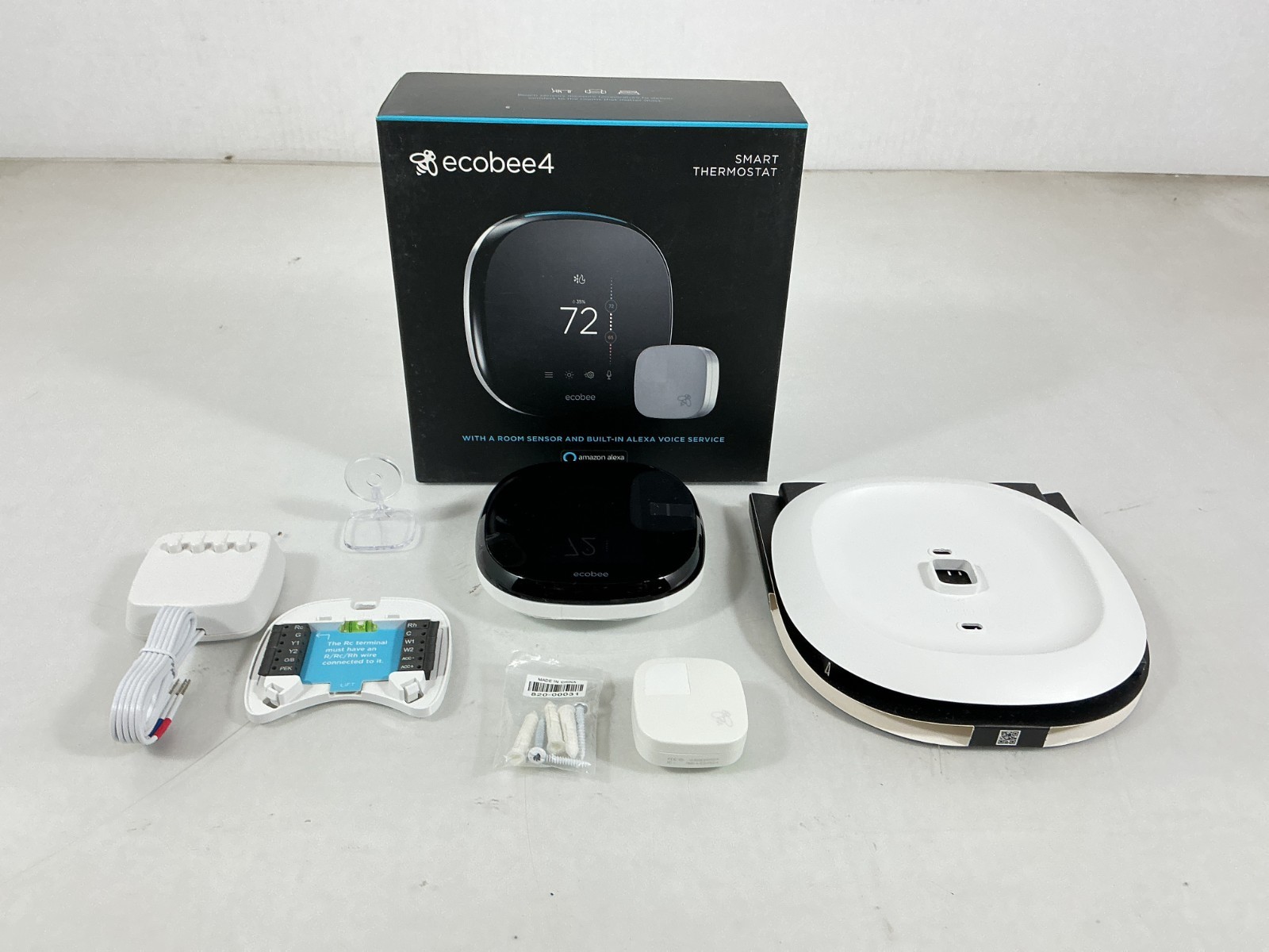 Ecobee 4 Smart Thermostat with Built-in Alexa ECB401 - 755838611873 gallery