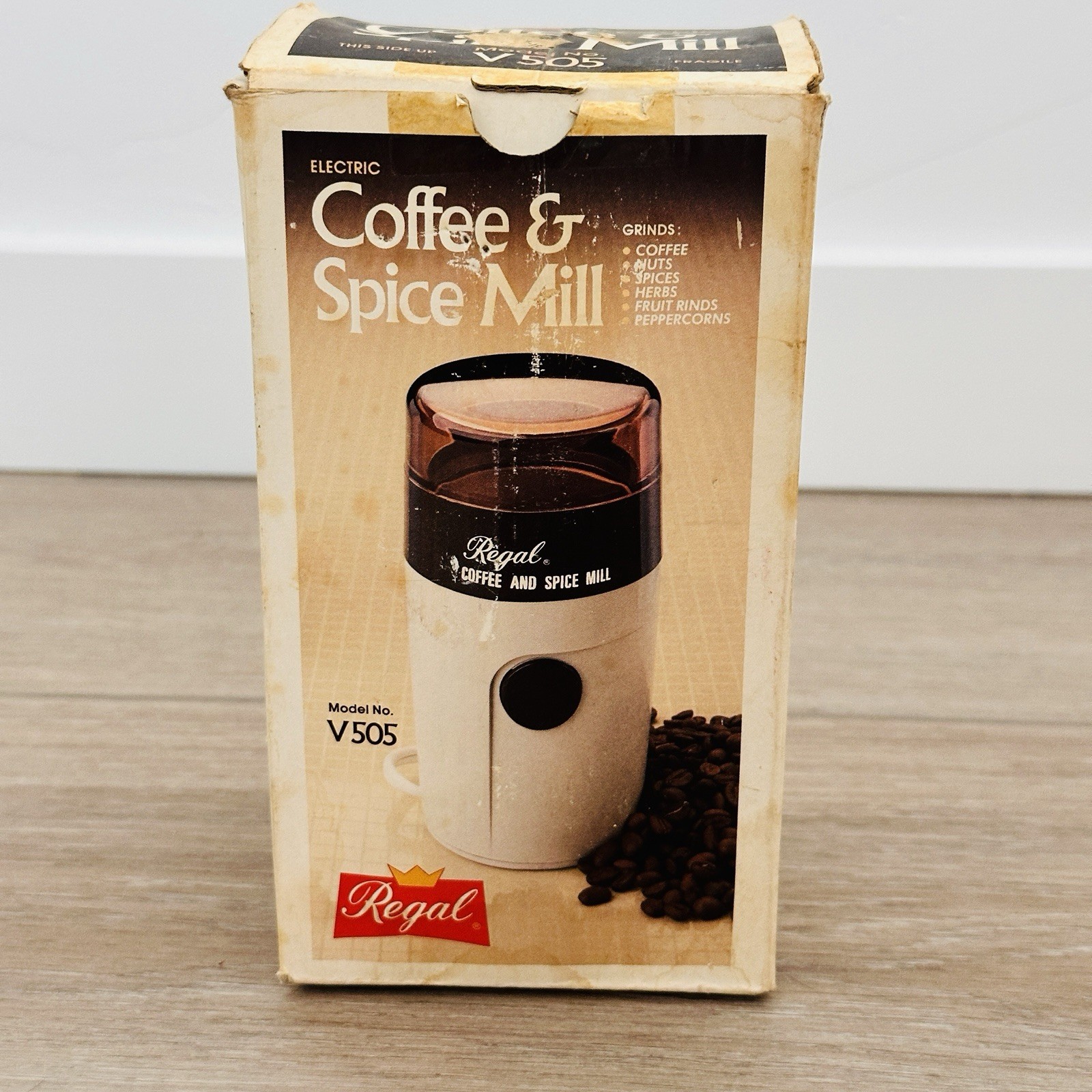 Regal Coffee and Spice Mill Model 505 Vintage Electric Grinder 130W WORKS gallery
