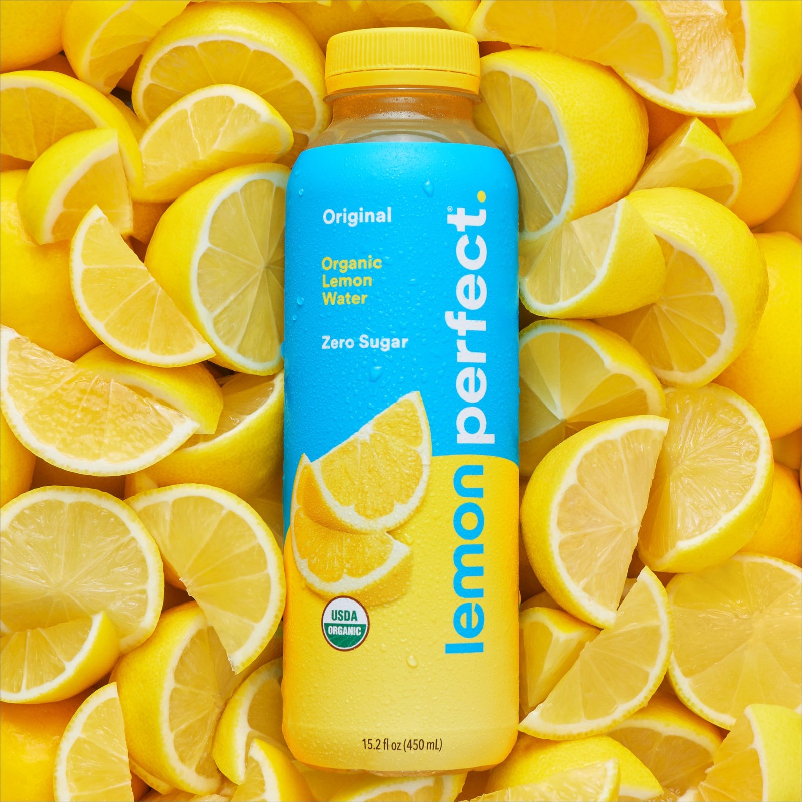 (12 Pack) Lemon Perfect Original Lemon Water, Organic, Zero Sugar, 15.2 Fl Oz gallery