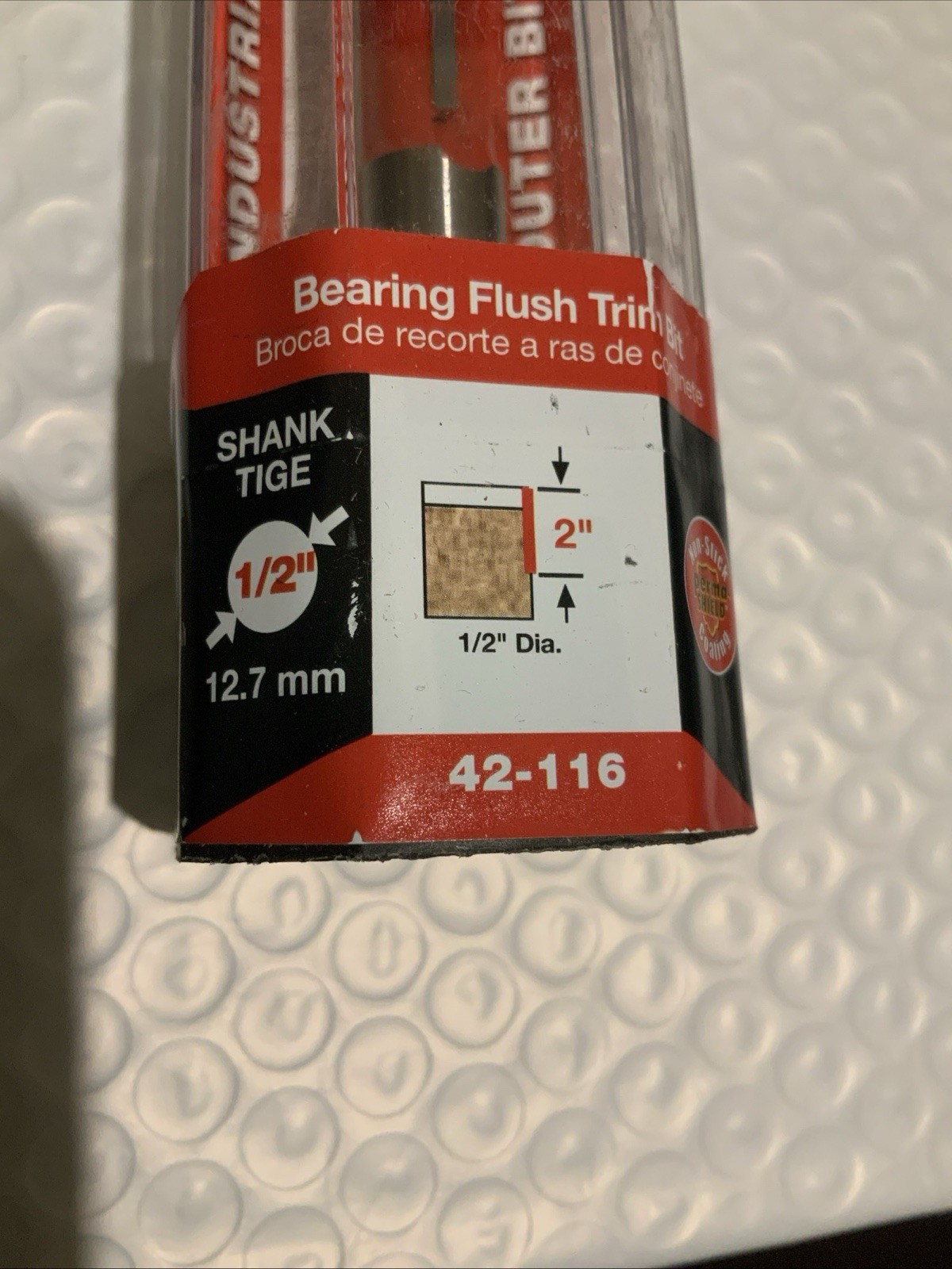 Freud 42-116 Series Router Bit, 1/2 in Dia, 1/2 in Dia Cutter, 4-3/8 in OAL, 1/2 gallery