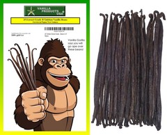 25 Tahitian Extract Grade B Vanilla Beans 5~6 by Products USA