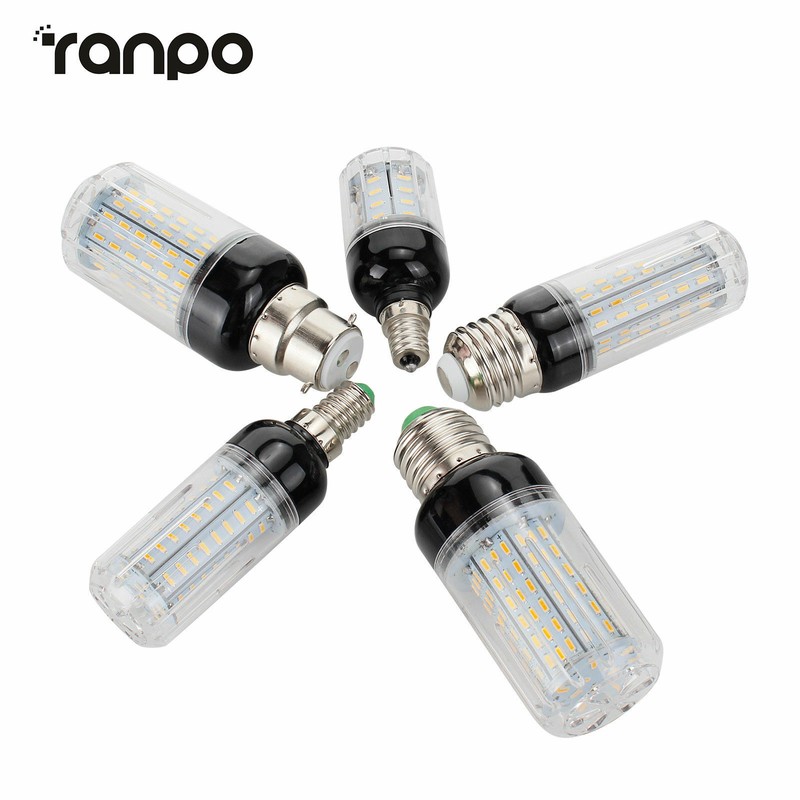 E14 E27 Dimmable LED Corn Bulb Light E12 E26 9W 16W 20W 25W 30W Lamp 110V 220V gallery
