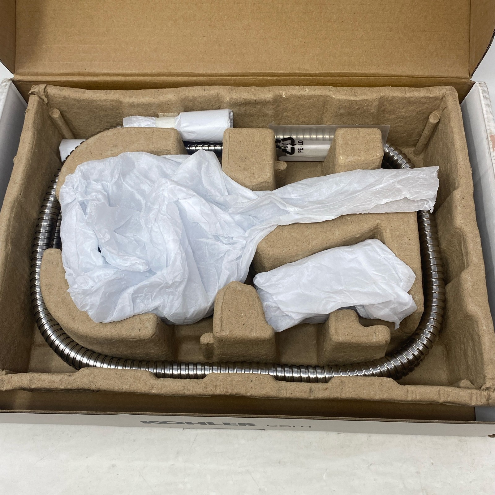 KOHLER Tellin 5-Function Handshower Chrome w/ Magnetic Dock & 72in Hose gallery