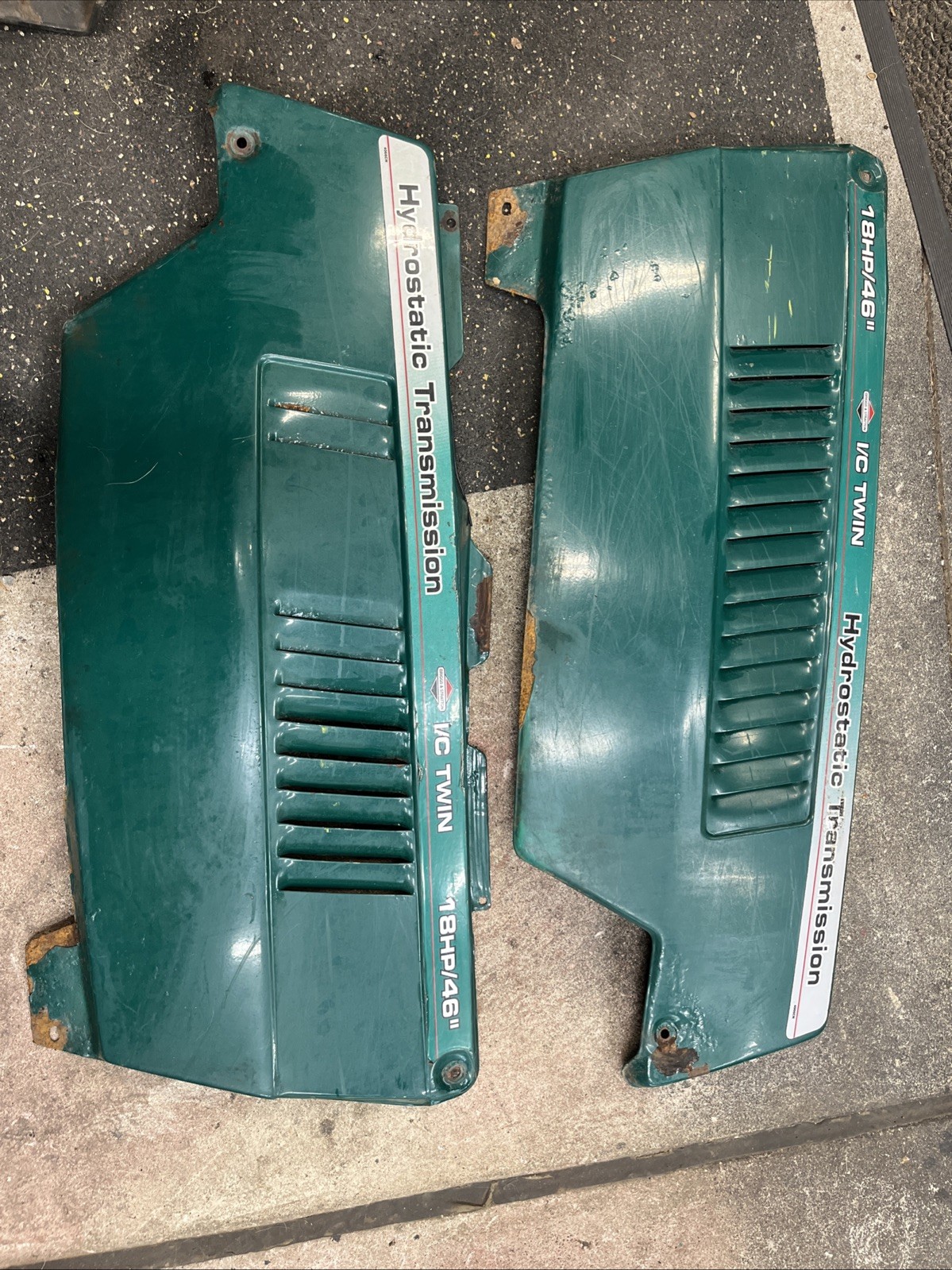 OEM MTD RANCH KING HOOD SIDE PANELS 18HP 46” gallery