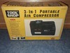 3-in-1 Portable Air Compressor-12volt-250psi-Work Light/Emergency-8 Foot Cord- gallery