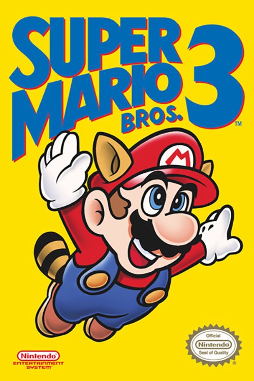 Poster Studio B - Nintendo Super Mario Bros 3 Game 24x36" NEW Wall Art P0564 gallery