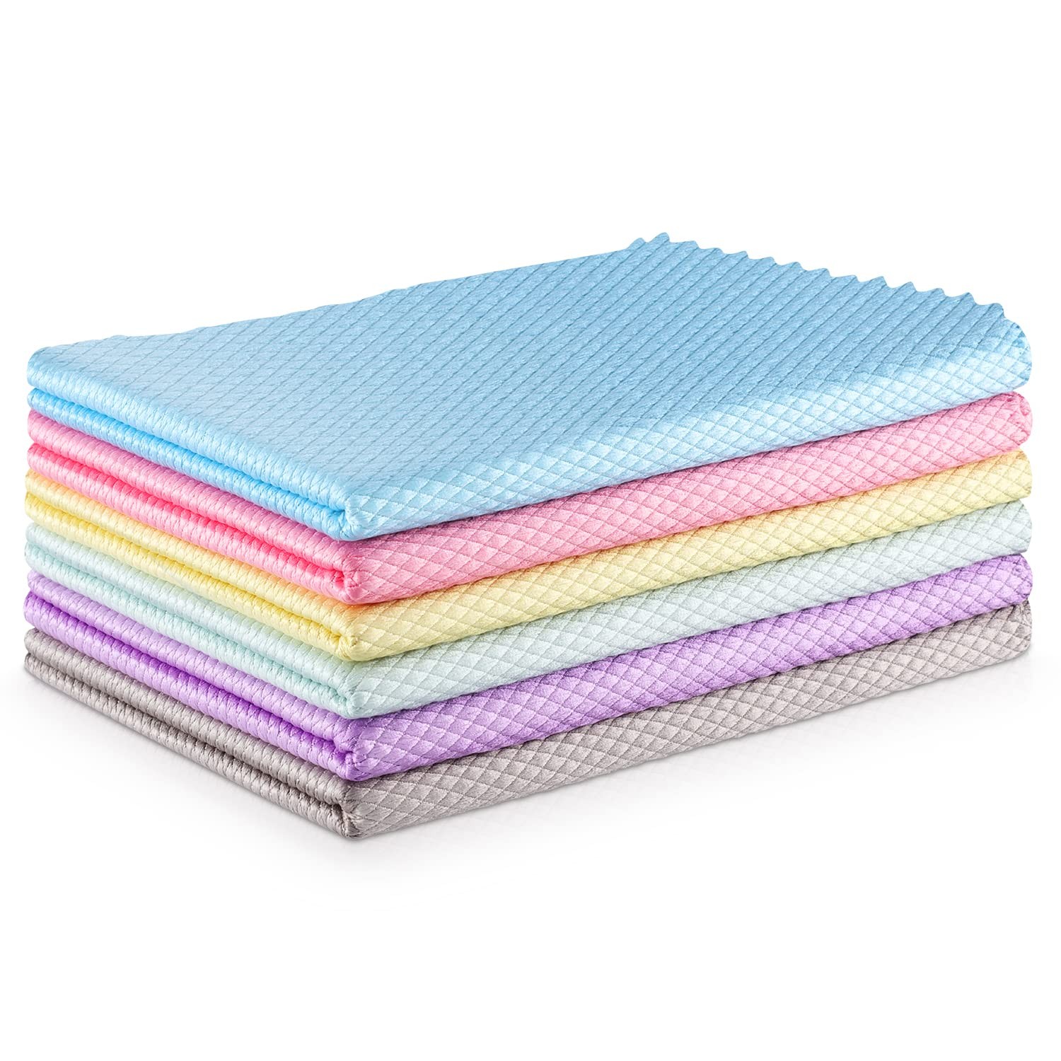 Easy Clean Streak Glass Cleaning Miracle Microfiber Cleaning Cloth for Kitche... gallery