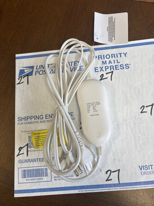 HOMEMATE Controller Model CB-22B Product Model YZH-5060T Only gallery
