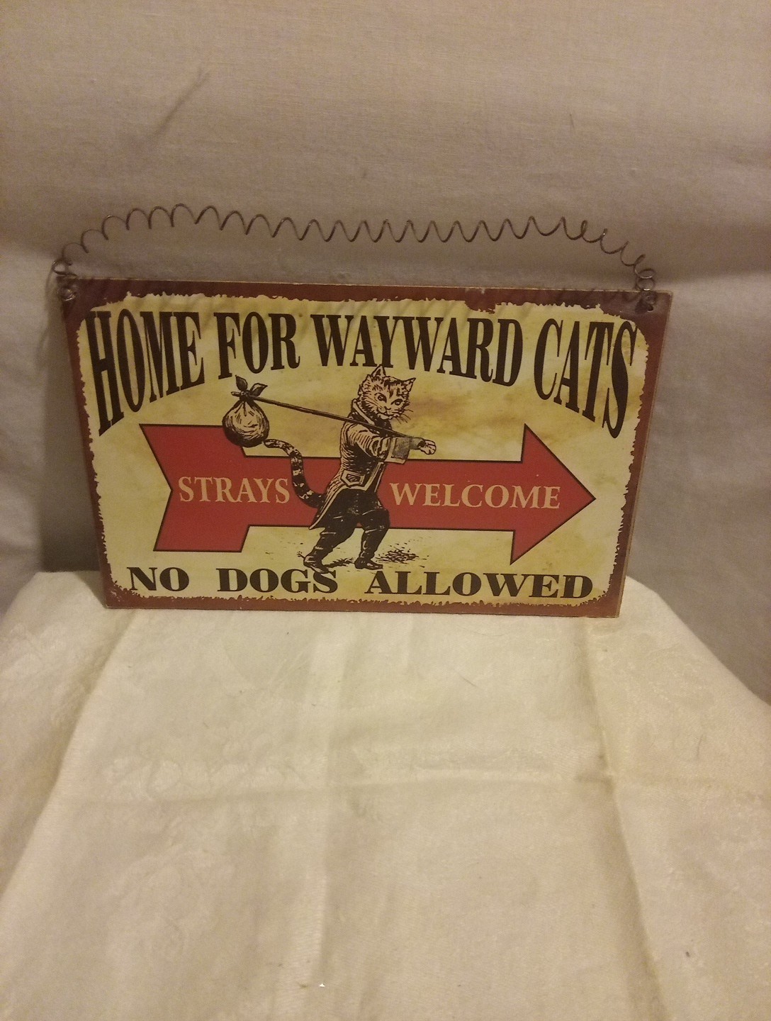 Home For Wayward Cats Novelty Sign gallery