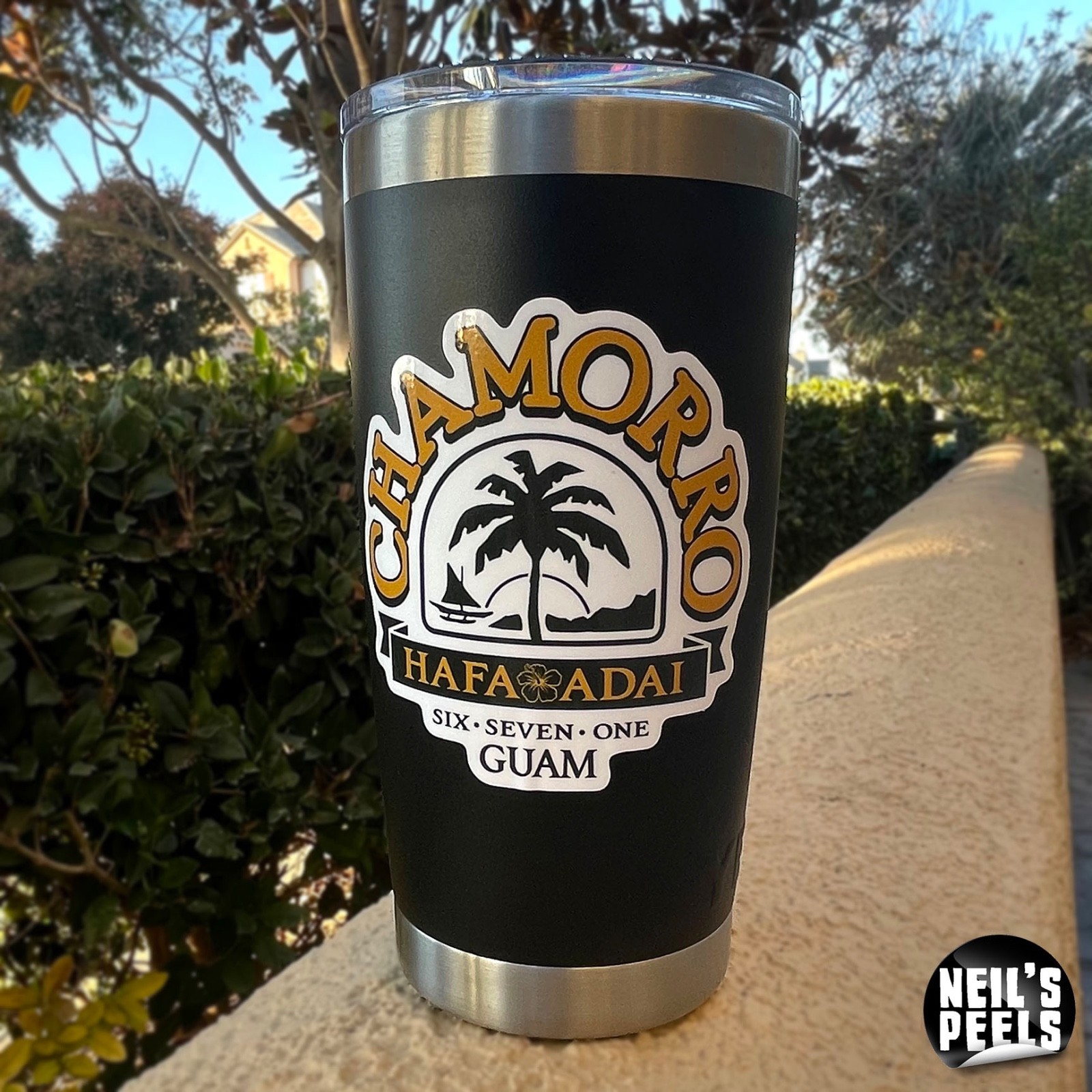 CHAMORRO Decal Sticker || Guam Guamanian Gift || Waterproof & Fade Resistant gallery