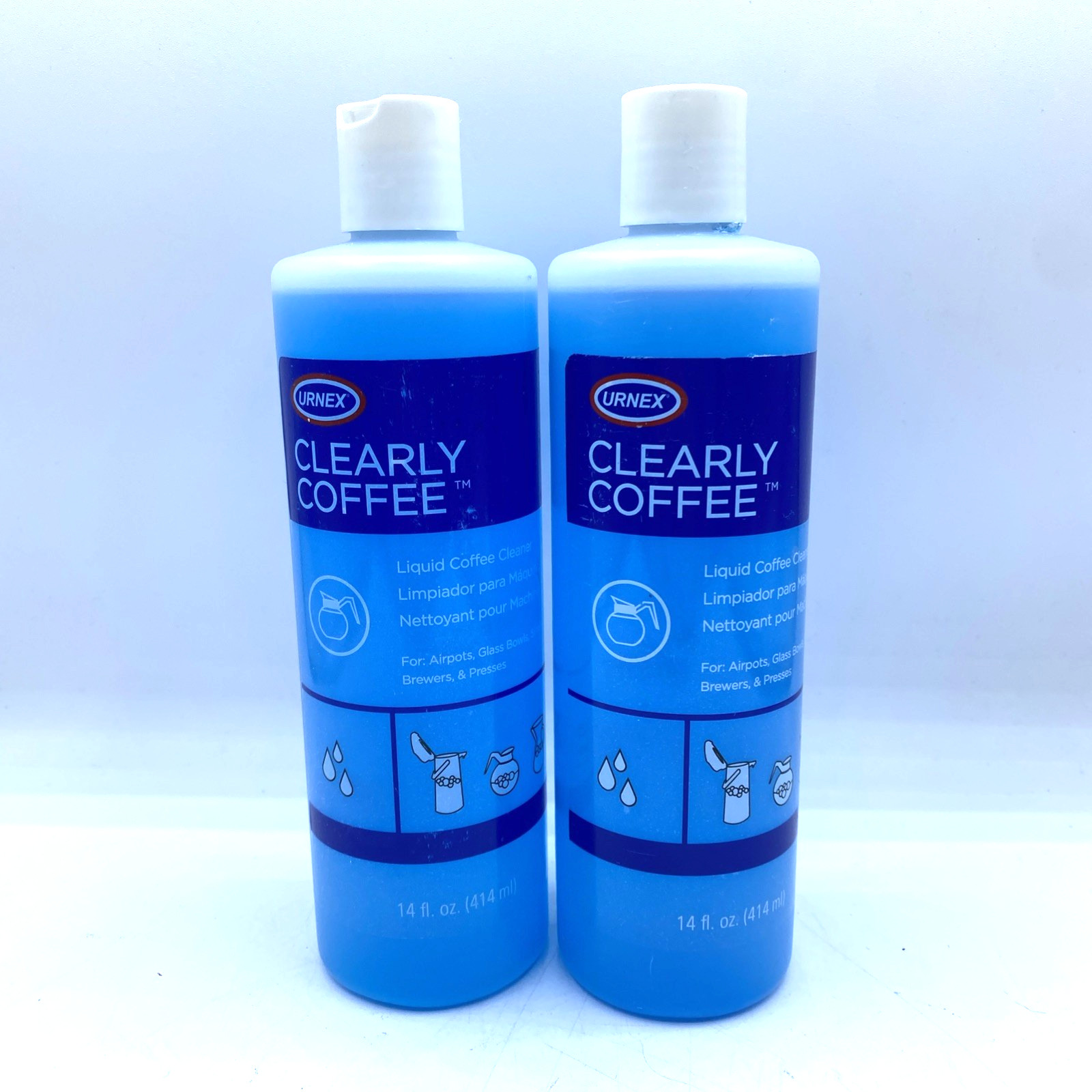 Clearly Coffee Pot Cleaner Liquid Cleaner 14 Fl Oz Pack of 2 Urnex gallery