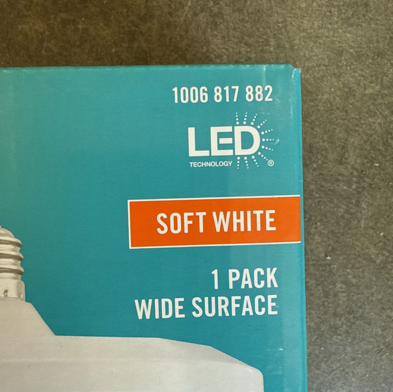 EcoSmart Wide Surface LED Light Bulb Soft White Non-Dimmable 125W Eqv 2-Pack gallery