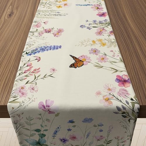 Decorations - Daisy Eucalyptus Lavender Floral Leaves Summer Table Spring