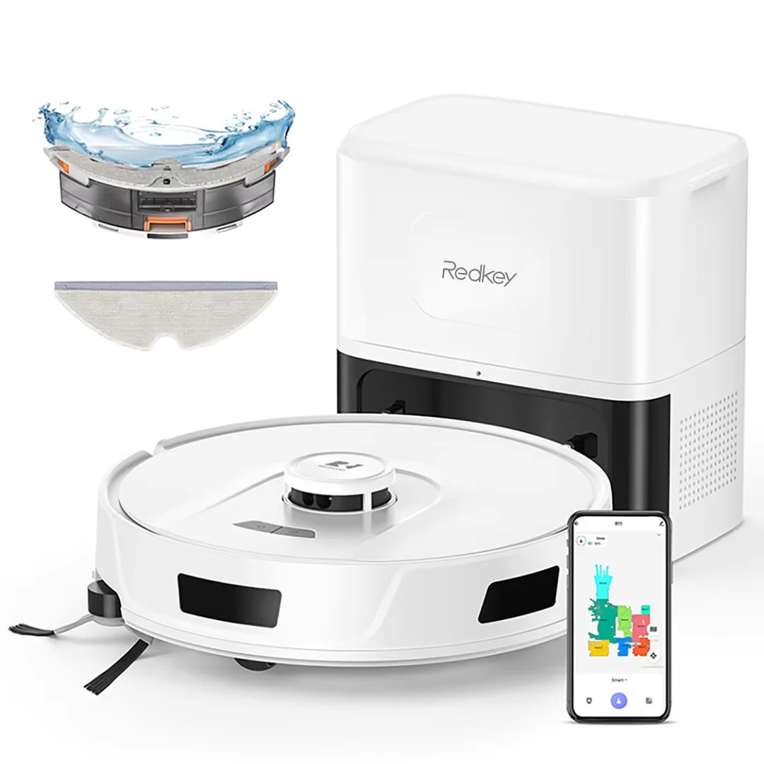 Redkey R11 Robot Vacuum Cleaner 3 in 1 LiDAR Navigation 10000Pa Suction Alexa gallery