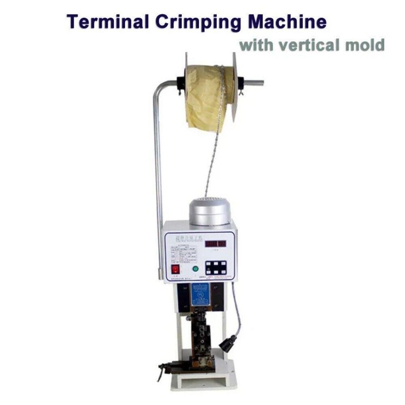 Horizontal Vertical Single Die Crimping Machine for Terminal Crimping Machine gallery
