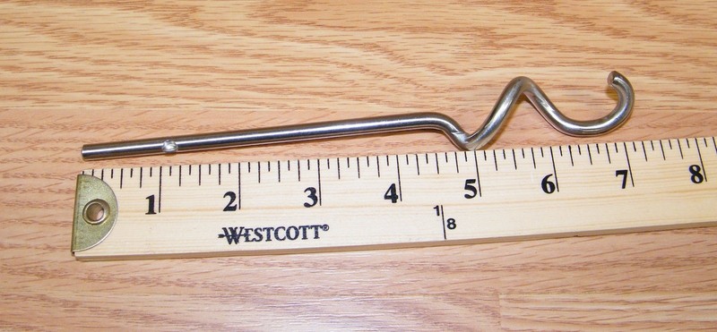 Unbranded/Generic Small Dough Hook Replacement Mixing/Beater Part Only **READ** gallery