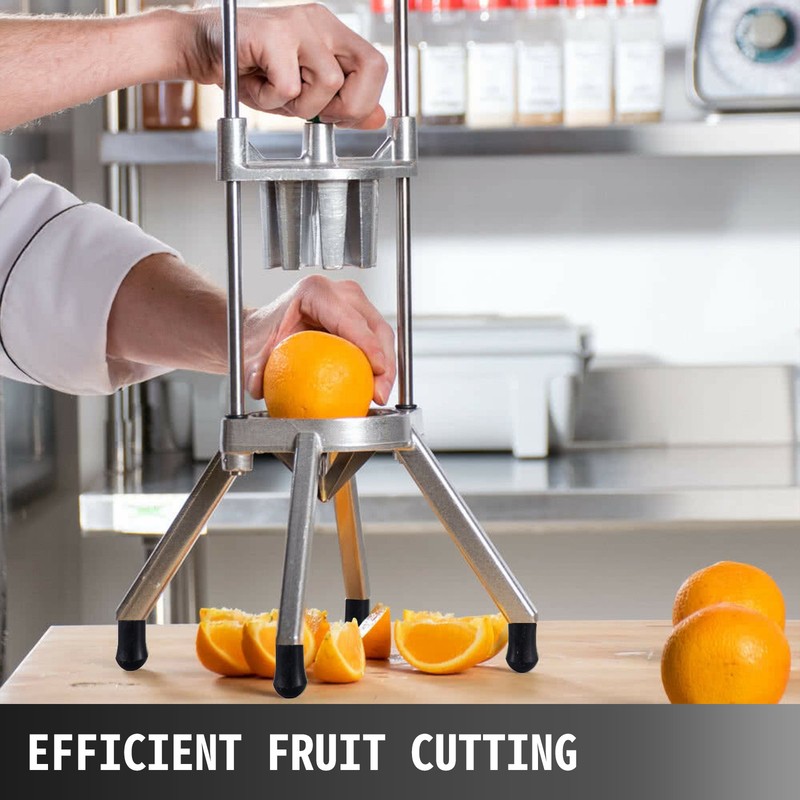 VEVOR 8 Section Fruit Dicer Vegetable Wedge Cutter Lime Slicer Lemon Cutter SUS gallery
