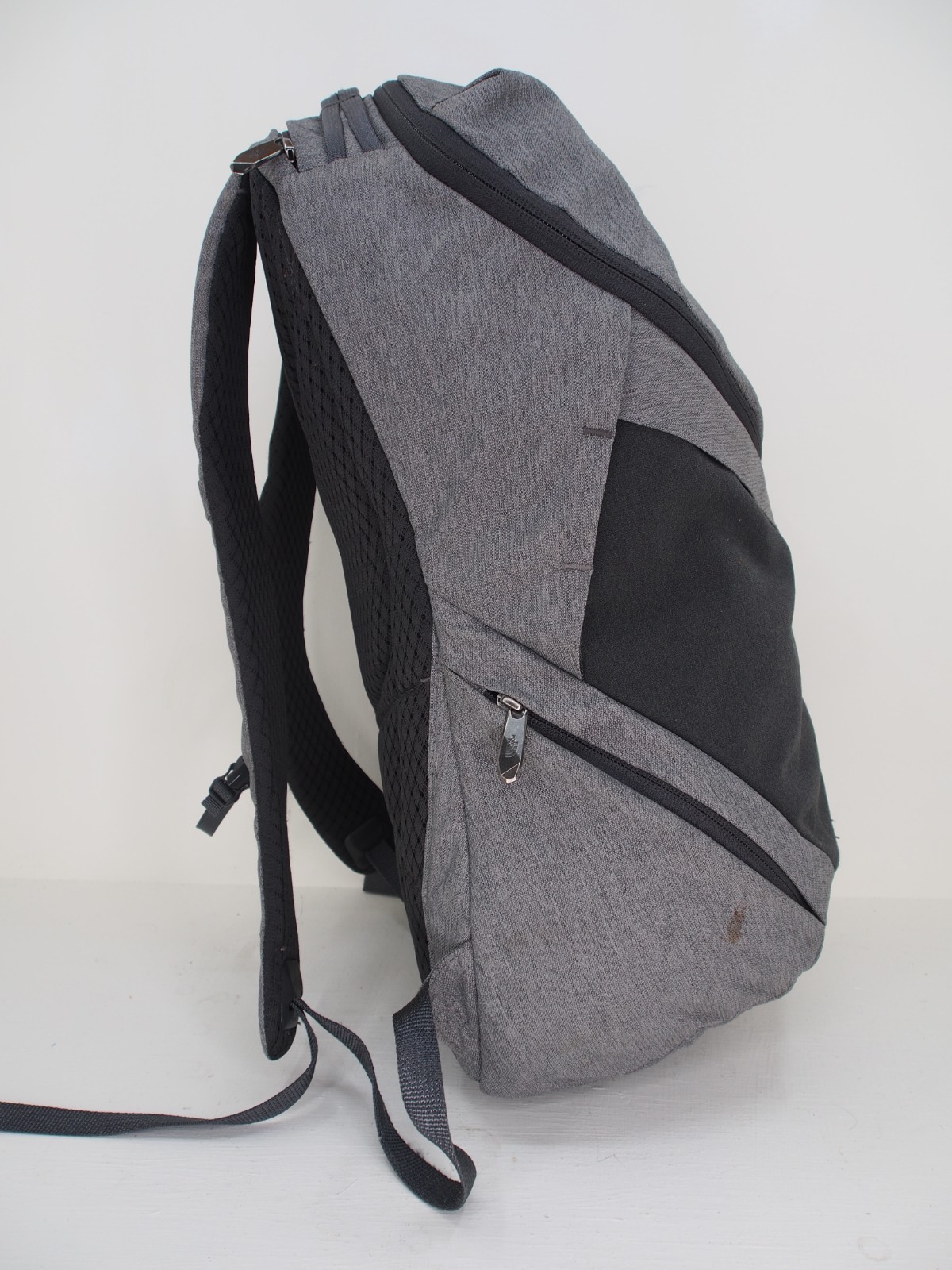 The North Face Aurora Gray And Black Backpack 3