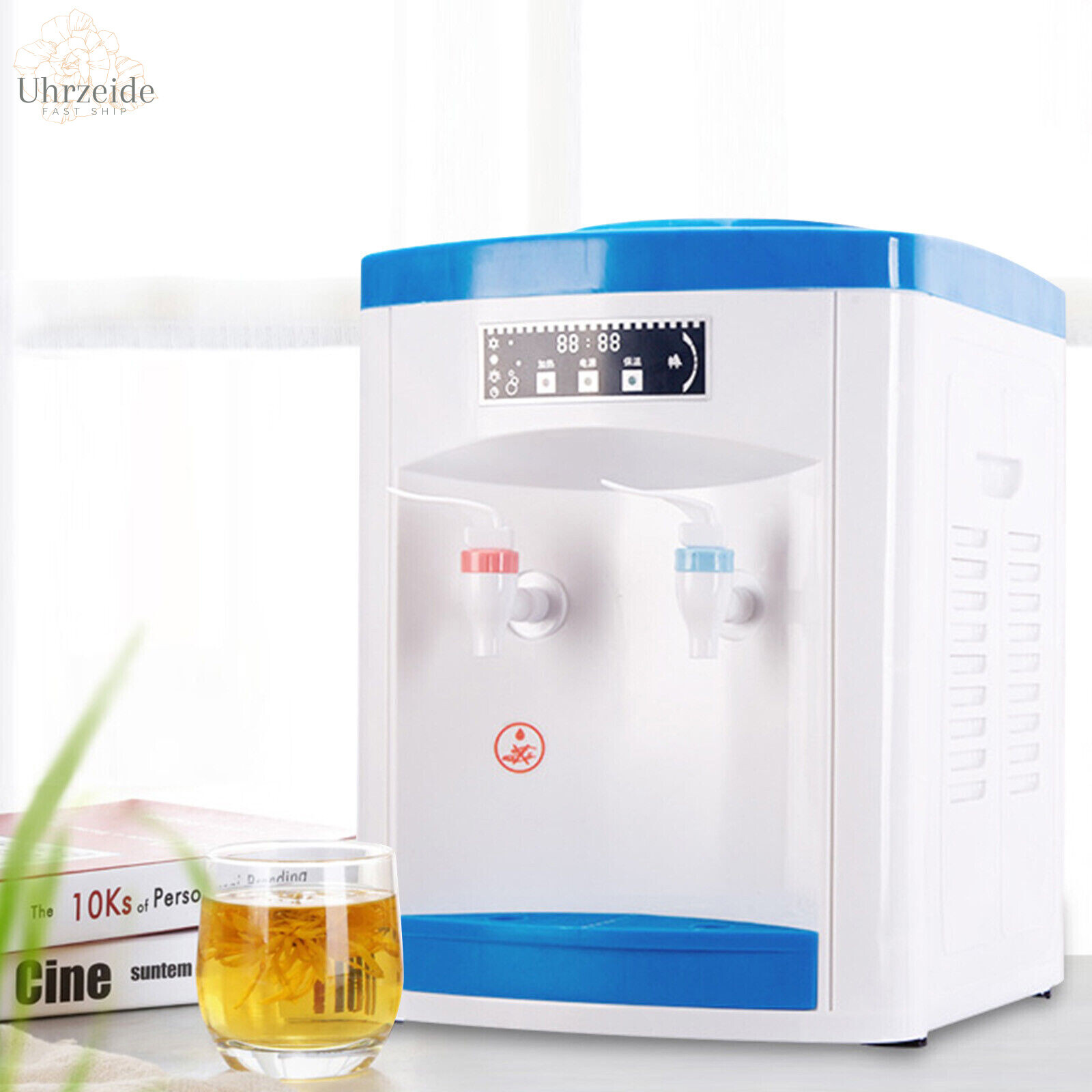 5 Gallon Top Loading Countertop Water Cooler Dispenser Hot Cold Water Dispenser gallery