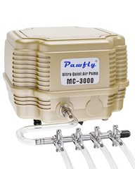 Pawfly 254 GPH Aquarium Air Pump Basic Standard (Up to 300 Gallon), Gold