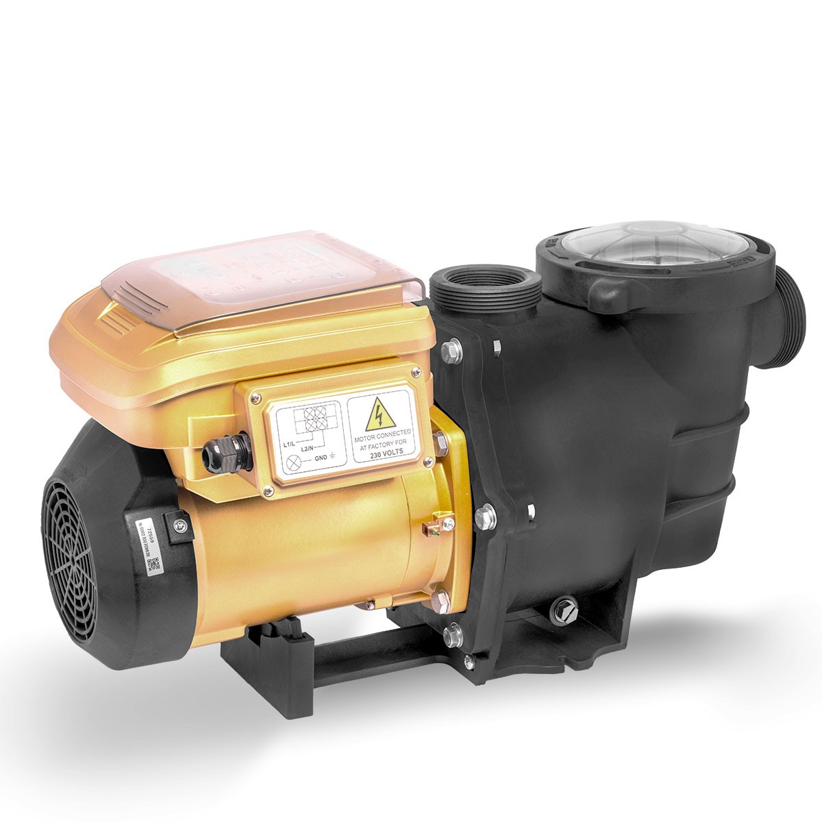 XtremepowerUS Swimming Pool Pump Variable Speed 1.5HP Digital LCD In-Ground gallery