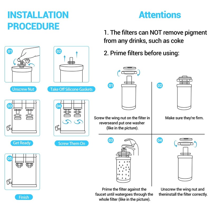 2387 Pro Filter Replacement Compatible with Alexapure 2387 Pro Water Filter gallery