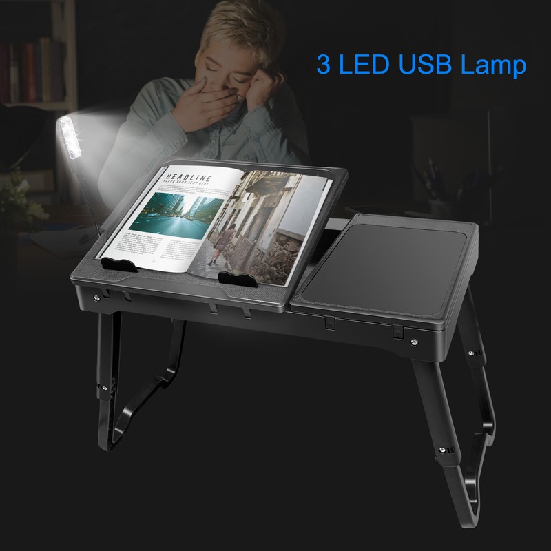 Portable Laptop Notebook Table Foldable Stand Sofa Bed Lap Tray Computer Desk gallery