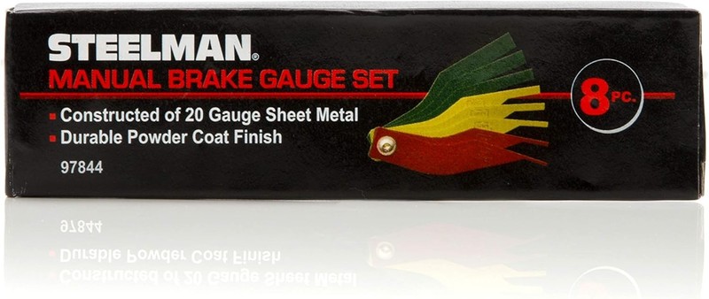 Steelman 8-Piece Brake Lining Thickness Gauge Set for 1-Pack, gallery