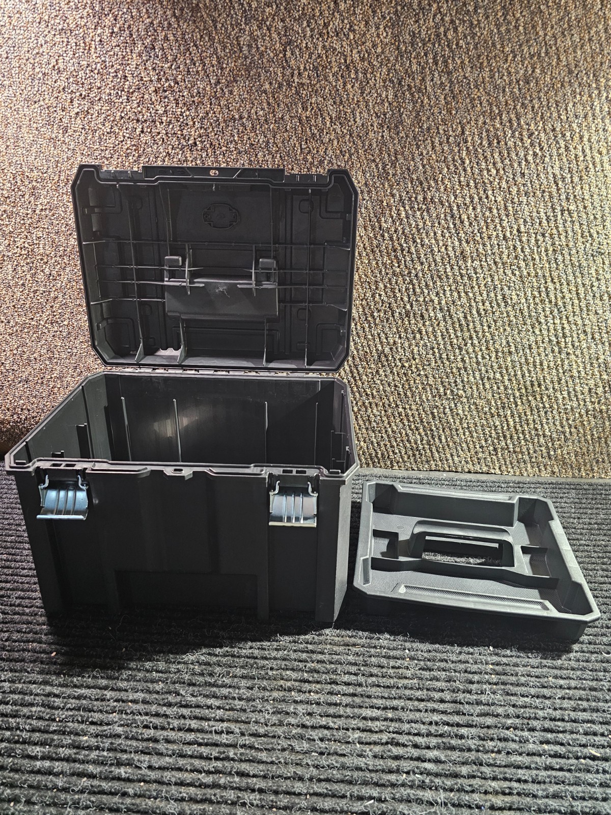 DEWALT TSTAK Tool Box Extra Large Removable Tray Water Resistant DWST17806 gallery