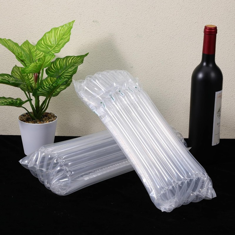 Wine Bottle Protector Bag 50 Pack Inflatable Air Column Packaging Travel Bag gallery
