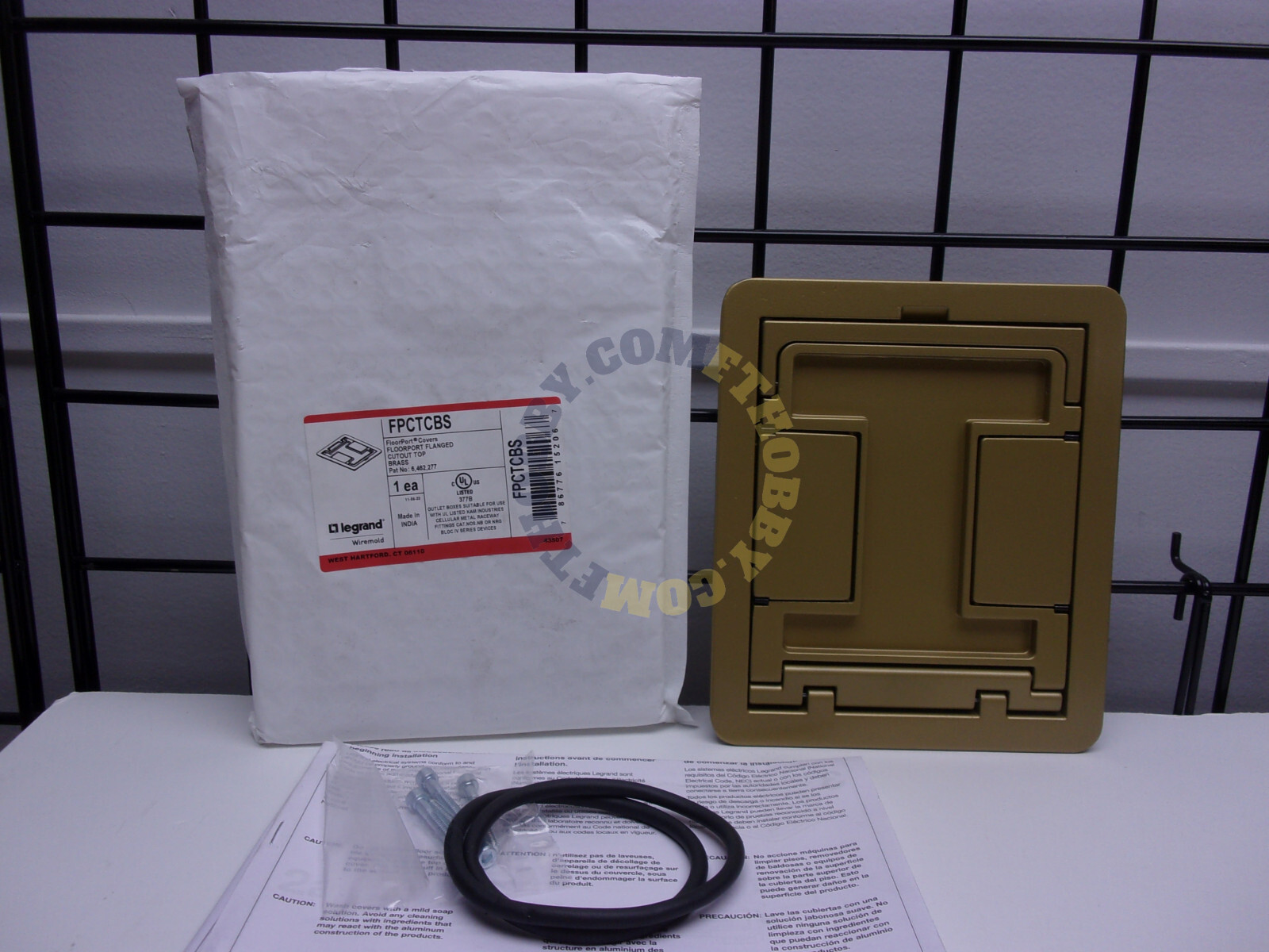 Wiremold FPCTC - FloorPort Series Cutout Cover Assembly - FPCTCBS gallery