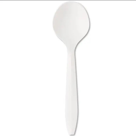 Polypropylene Soup Spoon 1000 Count Sturdy Durable gallery