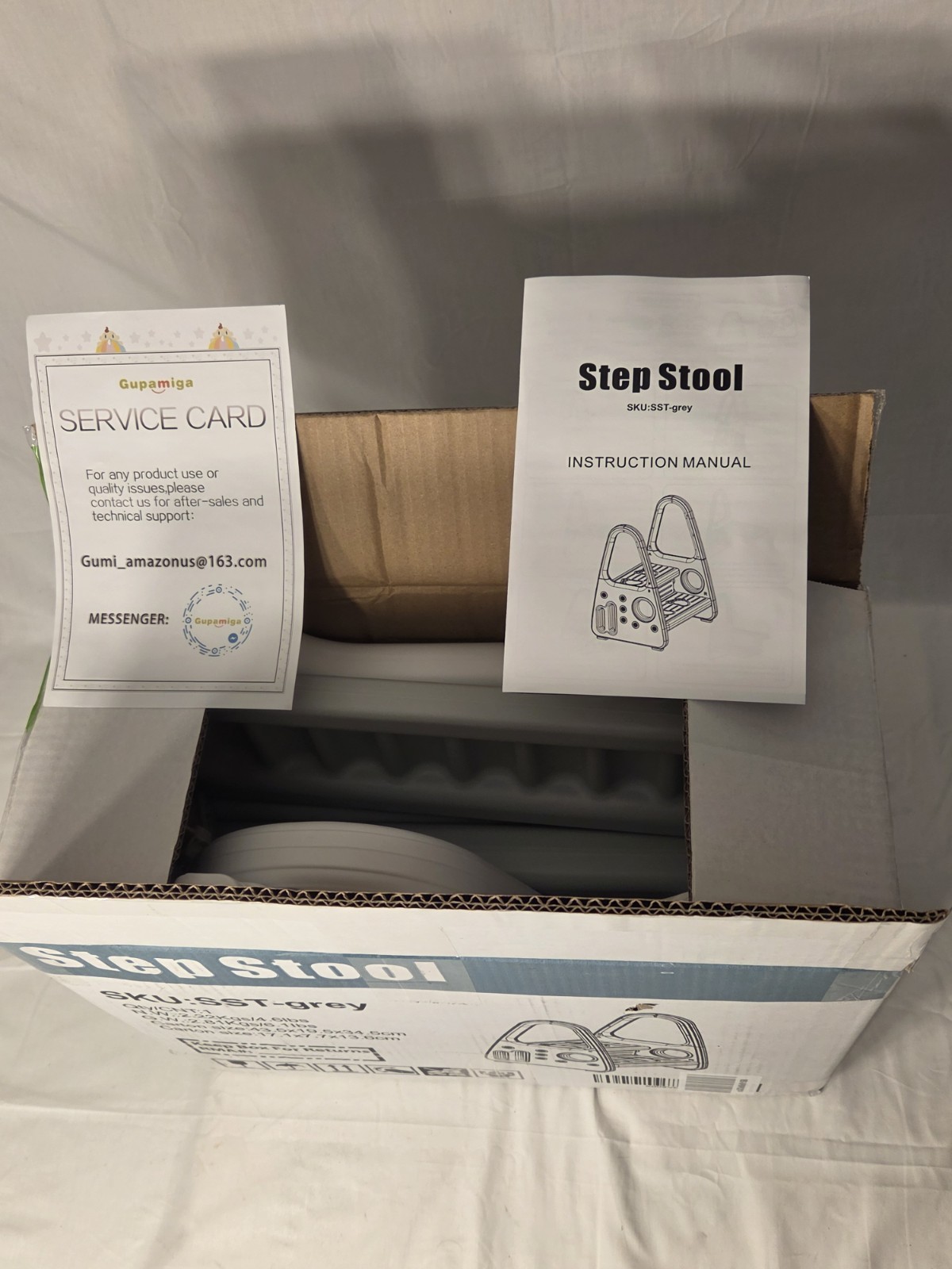 Gupamiga 2 Step Toddler Step Stool - New in Box - Assembly Required gallery