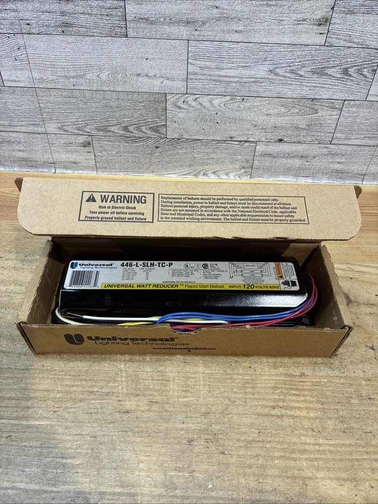 Universal Lighting Technologies Rapid Start Ballast 446-L-SLH-TC-P 120V 60HZ FS!