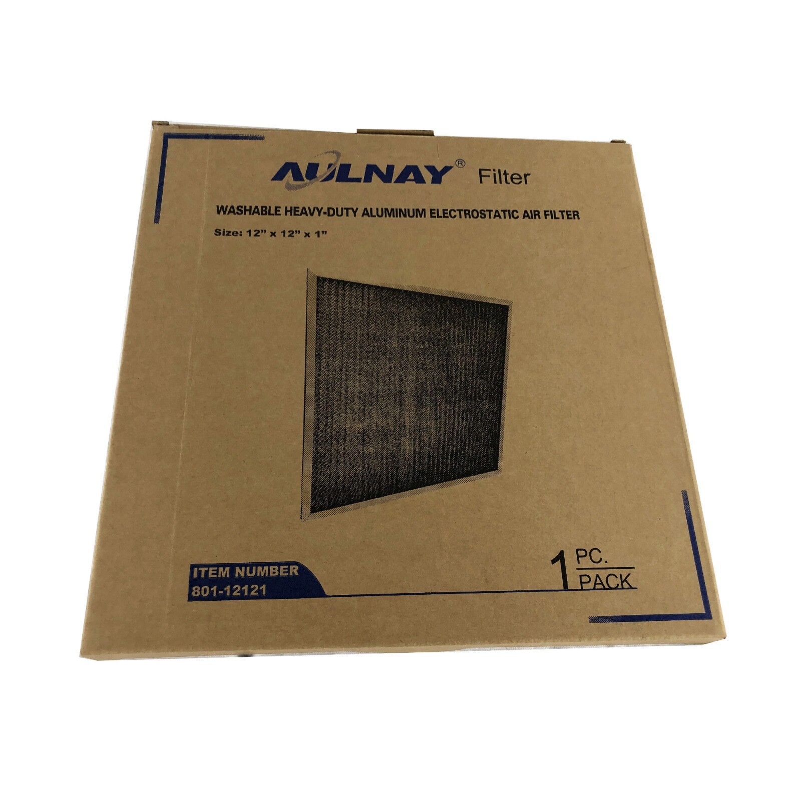 Aluminum Electrostatic Air Filter (12" x 12" x 1"), Washable Furnace Air Filter gallery